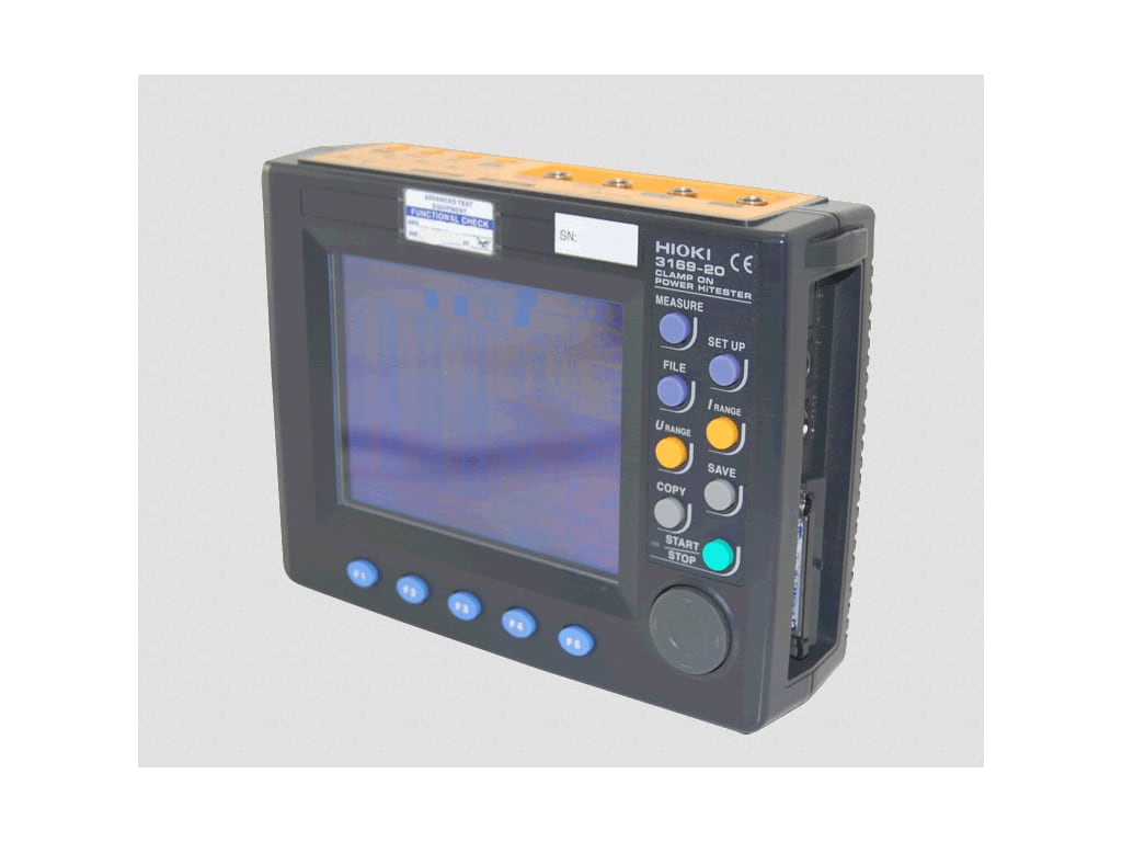 Hioki 3169-20 HiTester Clamp-On Power Demand Analyzer | TEquipment