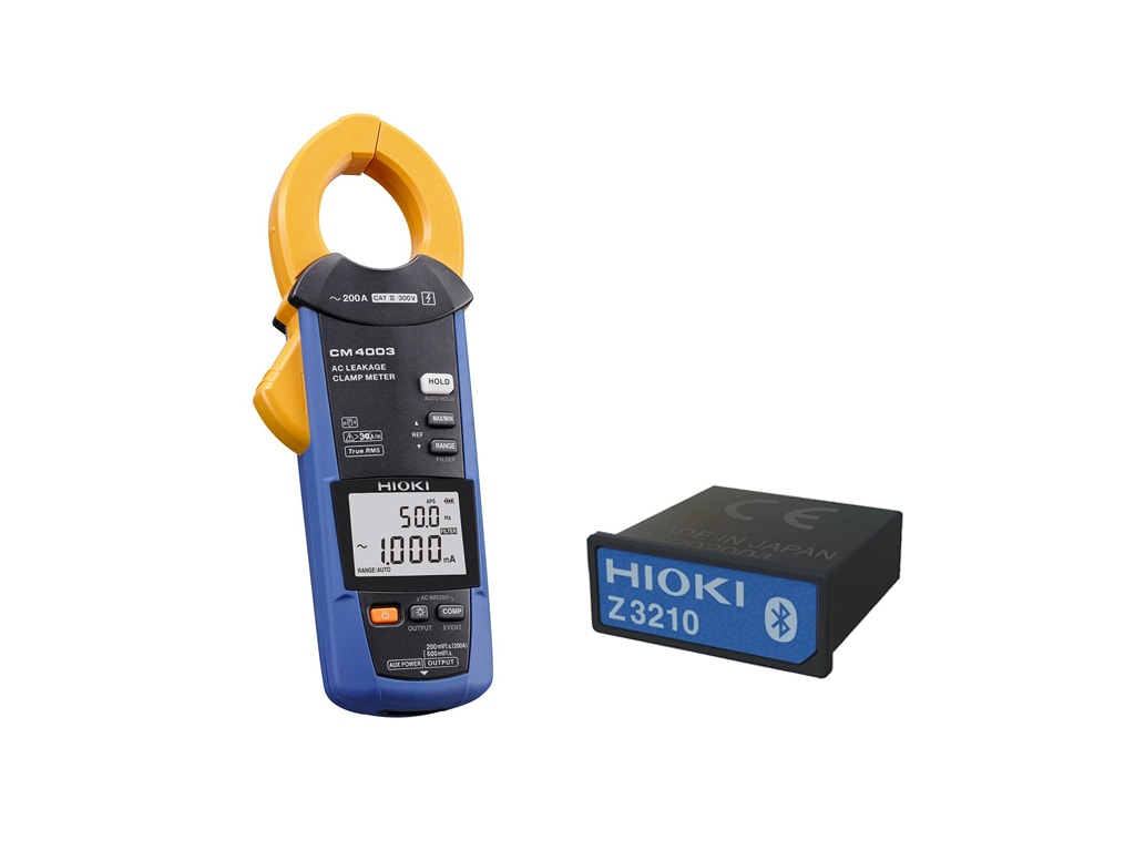 Hioki CM4003 kit Wireless AC Leakage Clamp Meter Kit with Hioki Z3210