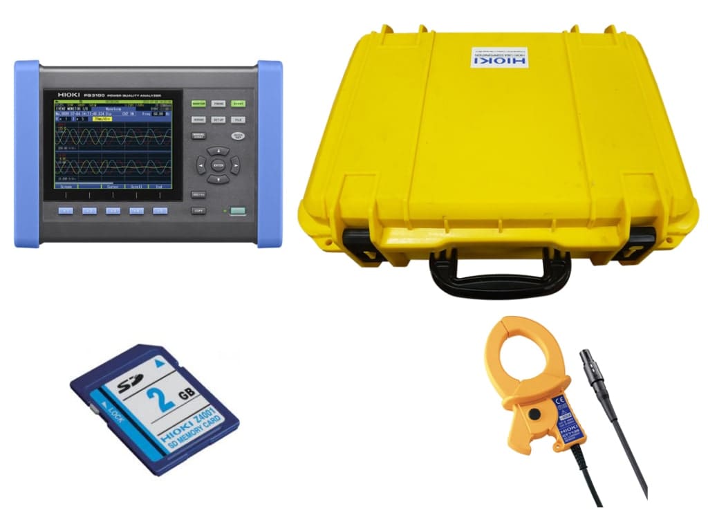 Hioki PQ310001/600 KIT Power Quality Analyzer Kit TEquipment