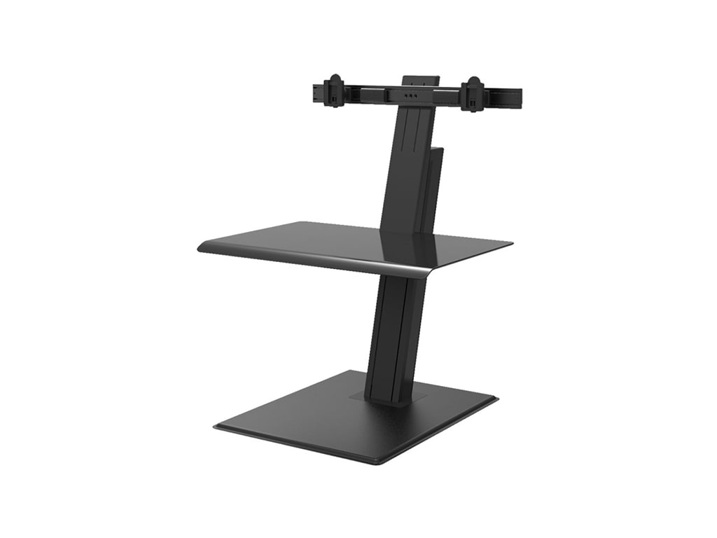 Humanscale Qsebd Quickstand Eco Dual Monitor Black Touchboards