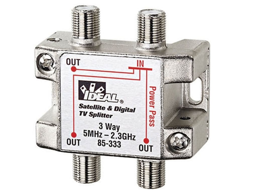 Ideal 85333 HiDefinition Digital Splitter 3Way 2.4GHZ TEquipment