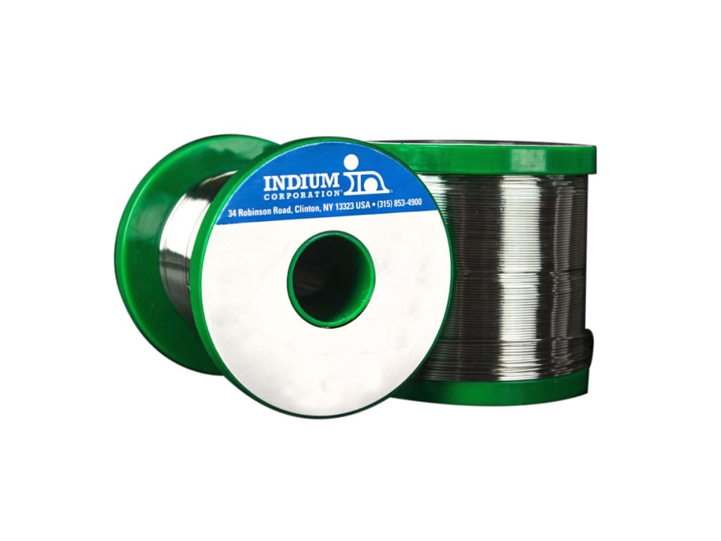 Indium 524080454 Robotic Wire Solder; CW301 Core, SAC305 Alloy (0.