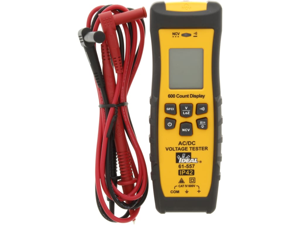 Wiha Voltage Tester And Continuity Tester 0,5 - 1.000 V AC, Cat IV/SB255-17