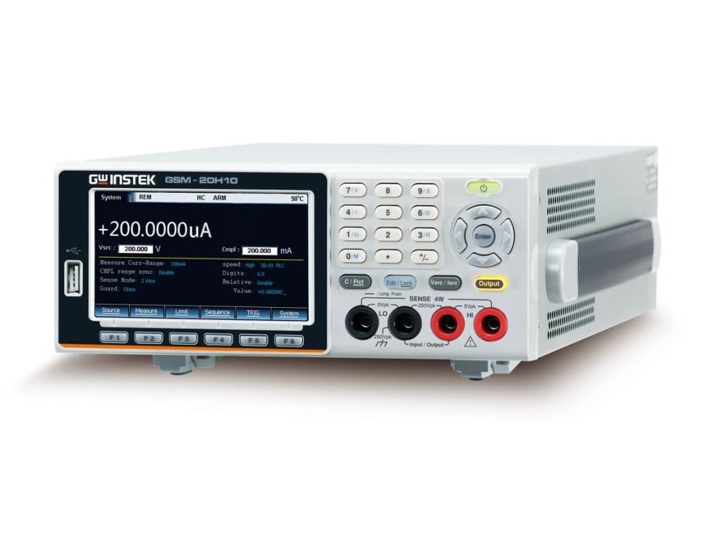 Precision Source Instek GSM-20H10G - Precision Source Measure Unit (±210V/±1.05A/22W ...