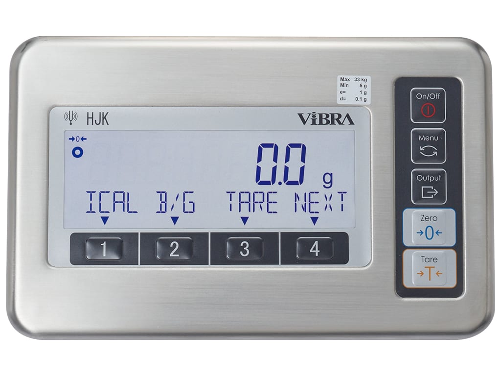ViBRA HJK-17000 (HJK 17K) High Capacity Precision Scale 17000 x 0.1 g