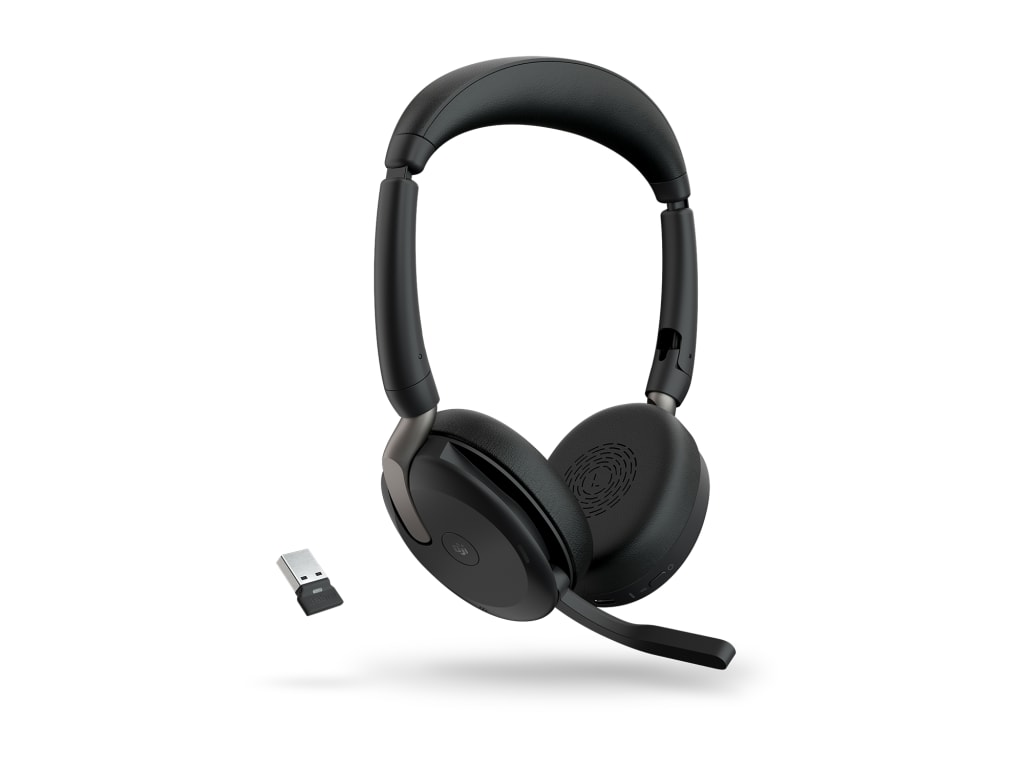 Jabra 26699-999-999-01 - Evolve2 65 Flex Headset, Stereo, USB-A
