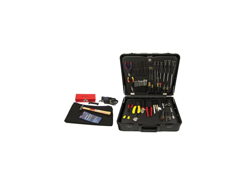 Jensen Tools JTK17RT Electronics MRO Tool Kit, 6" Deep, Regular Rota