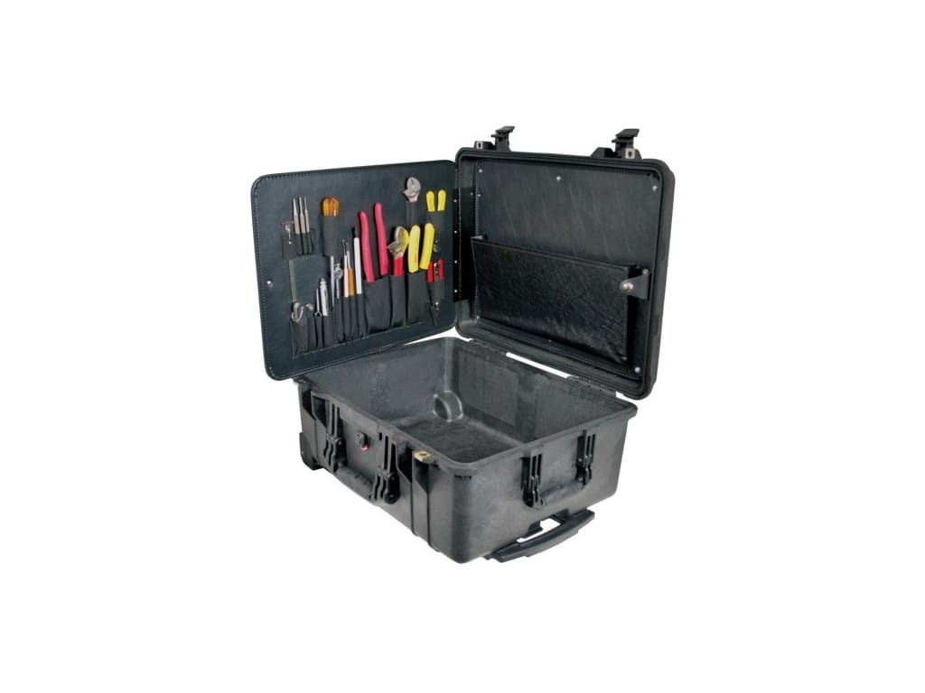 Jensen Tools JTK17WPL Electronics MRO Tool Kit, 9" Deep, Water Resistant Case w/Wheels