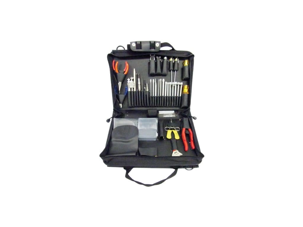 Jensen Tools JTK6100BLK Tool Kit, Black Cordura Plus Case TEquipment