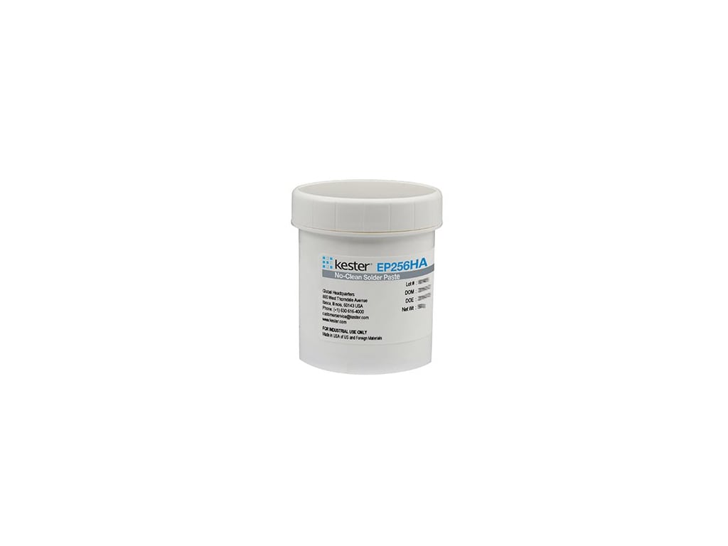 Kester 7002020611 EP256HA Solder Paste, NoClean, Leaded, 600g