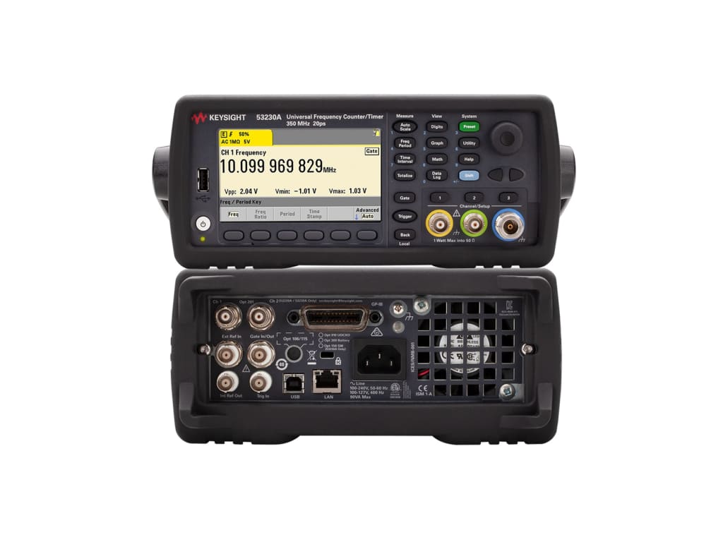 Keysight 53230A Universal Frequency Counter/Timer (2 Channel / 350