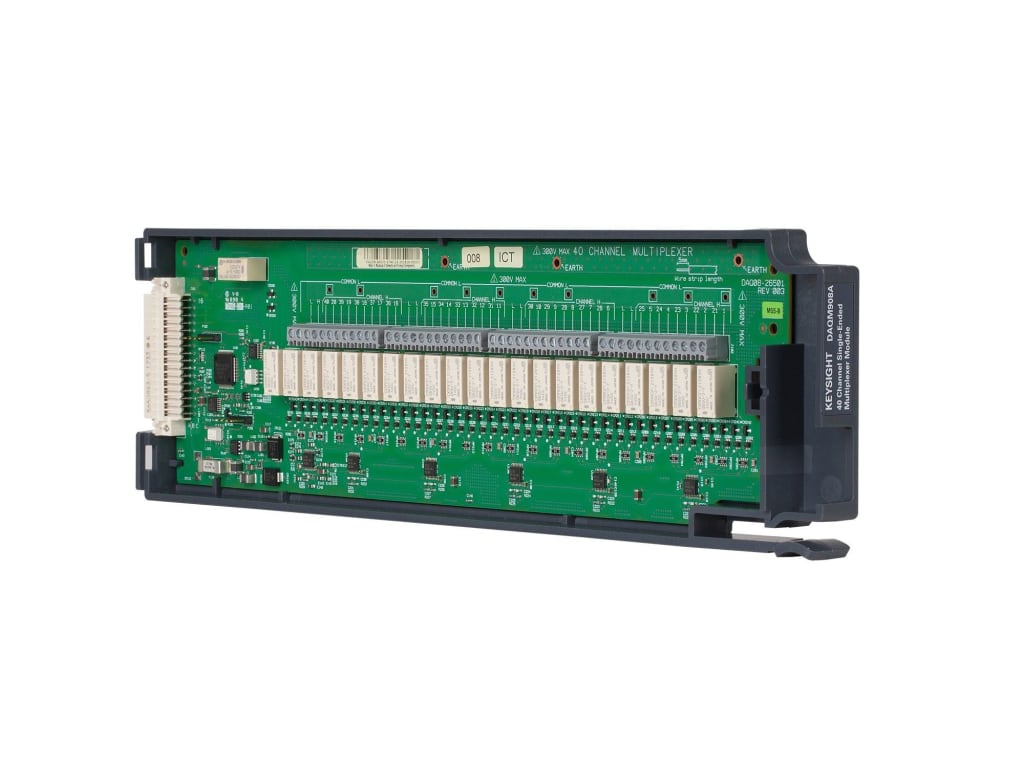 Keysight DAQM908A - 40 Channel Single-Ended Multiplexer Module for DAQ970A  and DAQ973A
