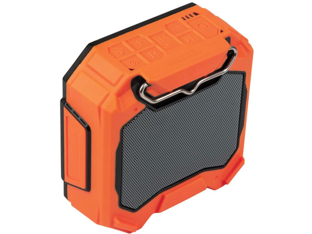 Klein Tools AEPJS3 Bluetooth Jobsite Speaker with and Hook