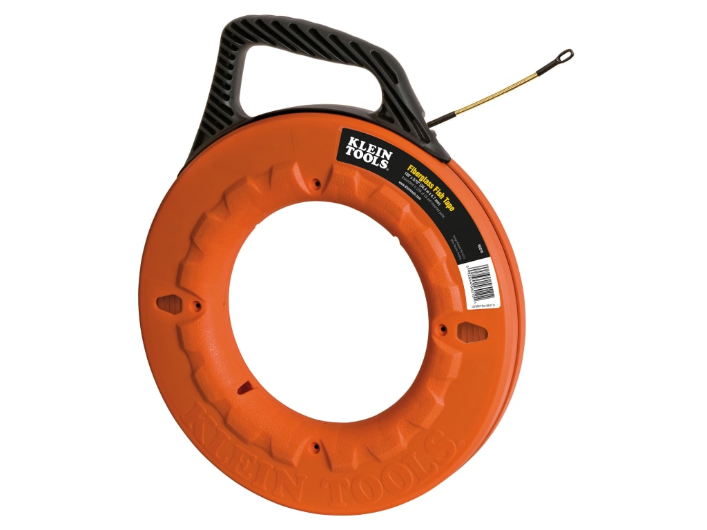 Klein Tools 56010 100' Fiberglass Fish Tape (30.5 m) TEquipment