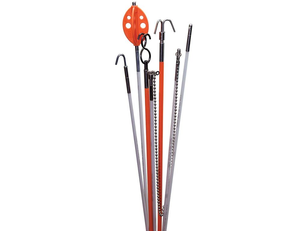 Fishing Poles Jameson Multi-Flex Fish Rod Kit With LED Light Tip