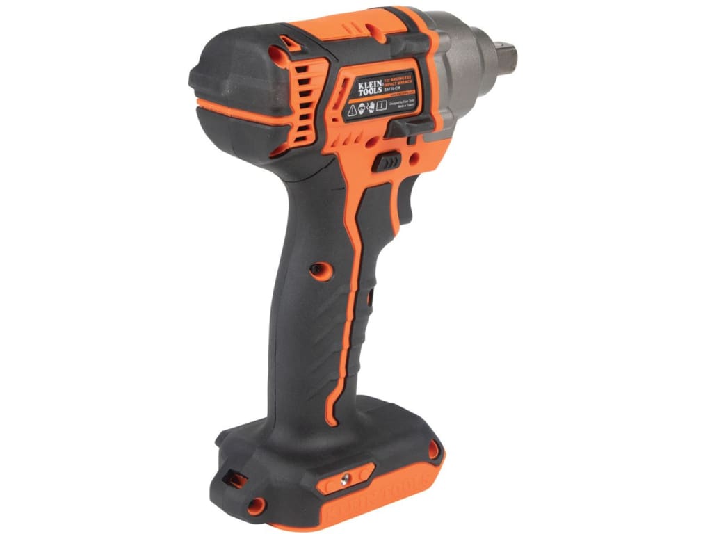 Klein Tools BAT20CW - Battery-Operated Compact Impact Wrench, 1/2