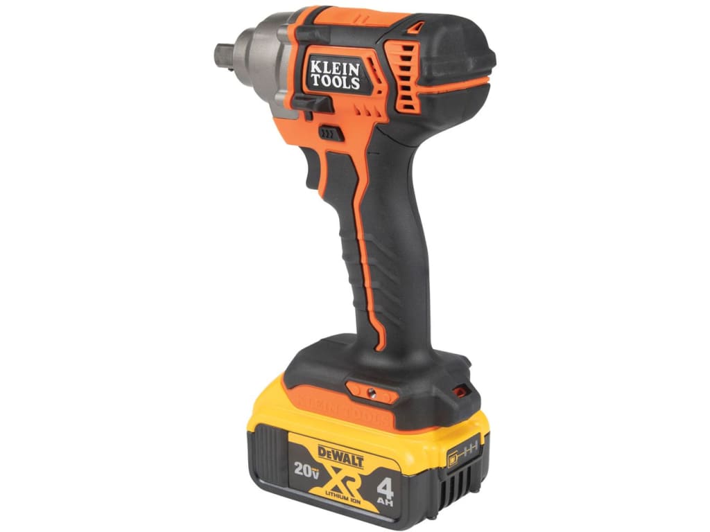 Klein Tools BAT20CW1 - Battery-Operated Compact Impact Wrench, 1/2