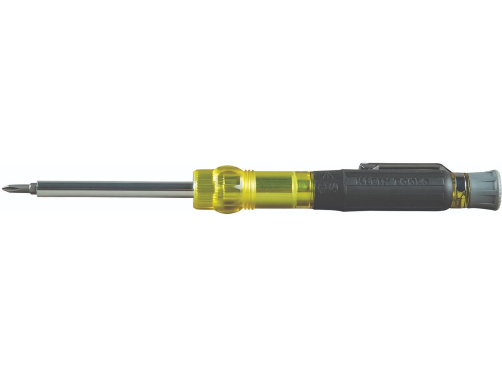 Klein Tools 32614 MultiBit Electronics Pocket Screwdriver, 4in1