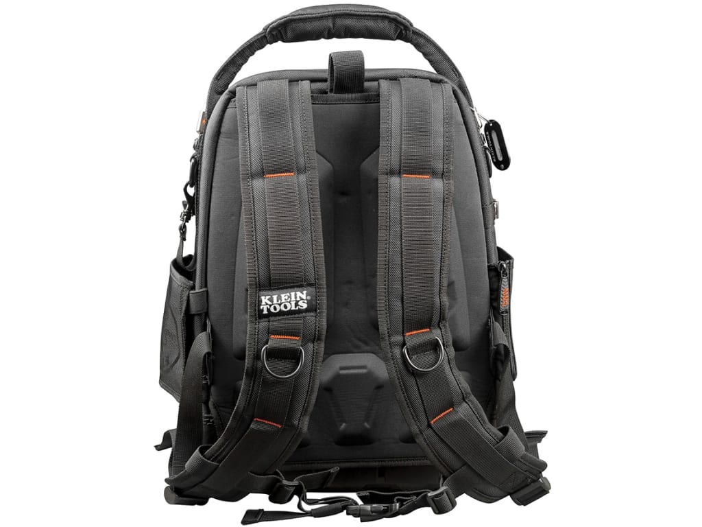 klein tools 55485 tradesman pro tool master backpack