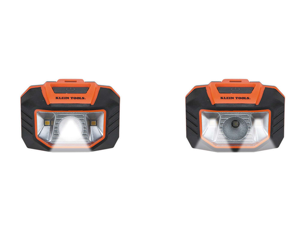 Klein Tools 56220 LED Headlamp Flashlight with Strap for Hard Hat