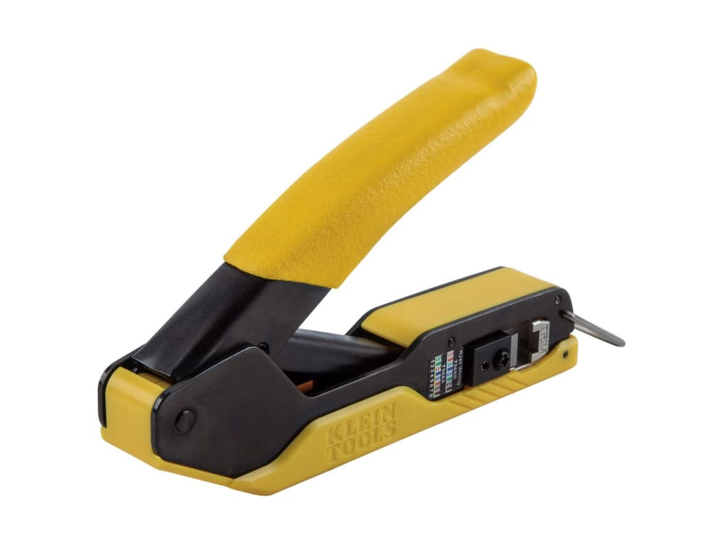 Klein Tools VDV226005 Compact Pass-Thru Modular Crimper TEquipment