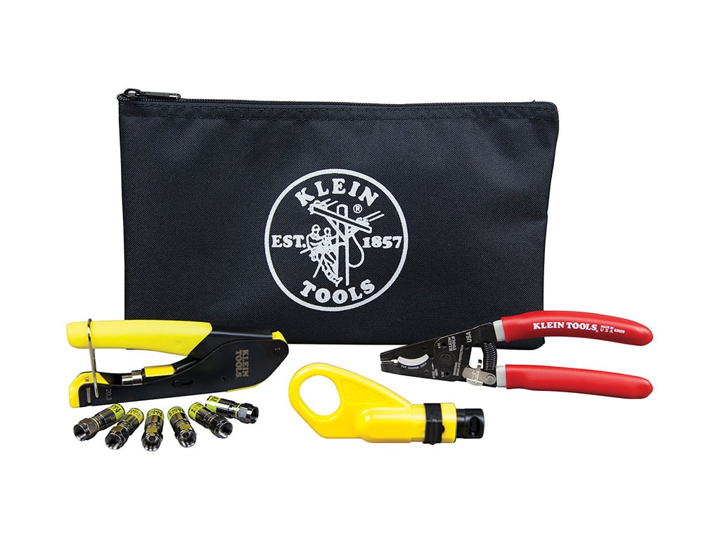 Klein Tools VDV026211 Coax Cable Installation Kit TEquipment