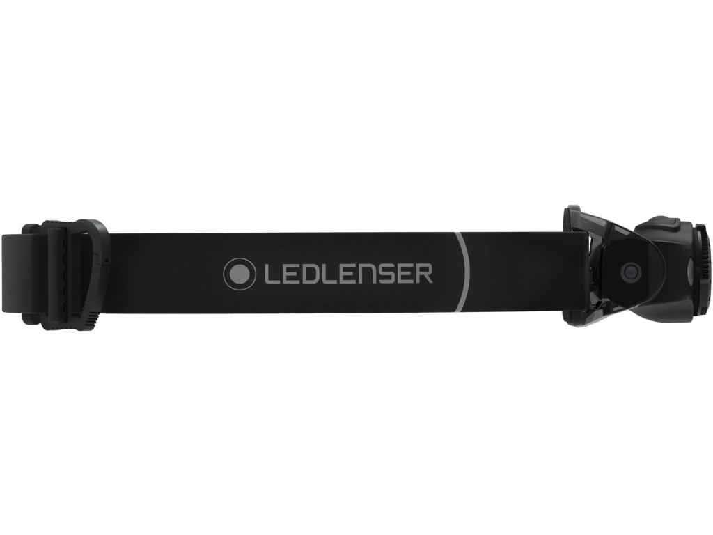 LINTERNA FRONTAL LED LENSER MH4 + POWERCASE RECARGABLE 400 LUMENES