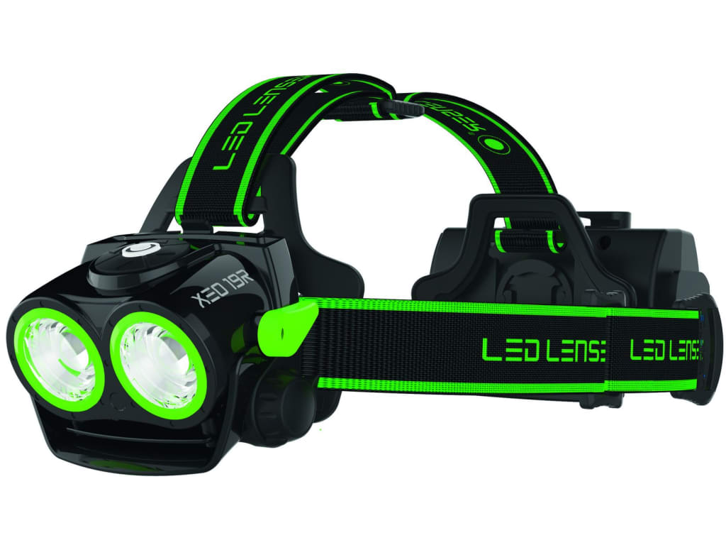 LED Lenser XEO19R GREEN Recharage headlamp, 2000 lumens TEquipment
