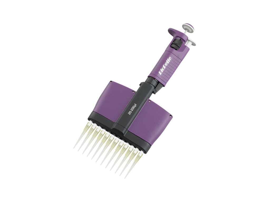 Labnet Biopette Labnet International P4612-200A BioPette A, 12-Channel Pipettor 20 ...