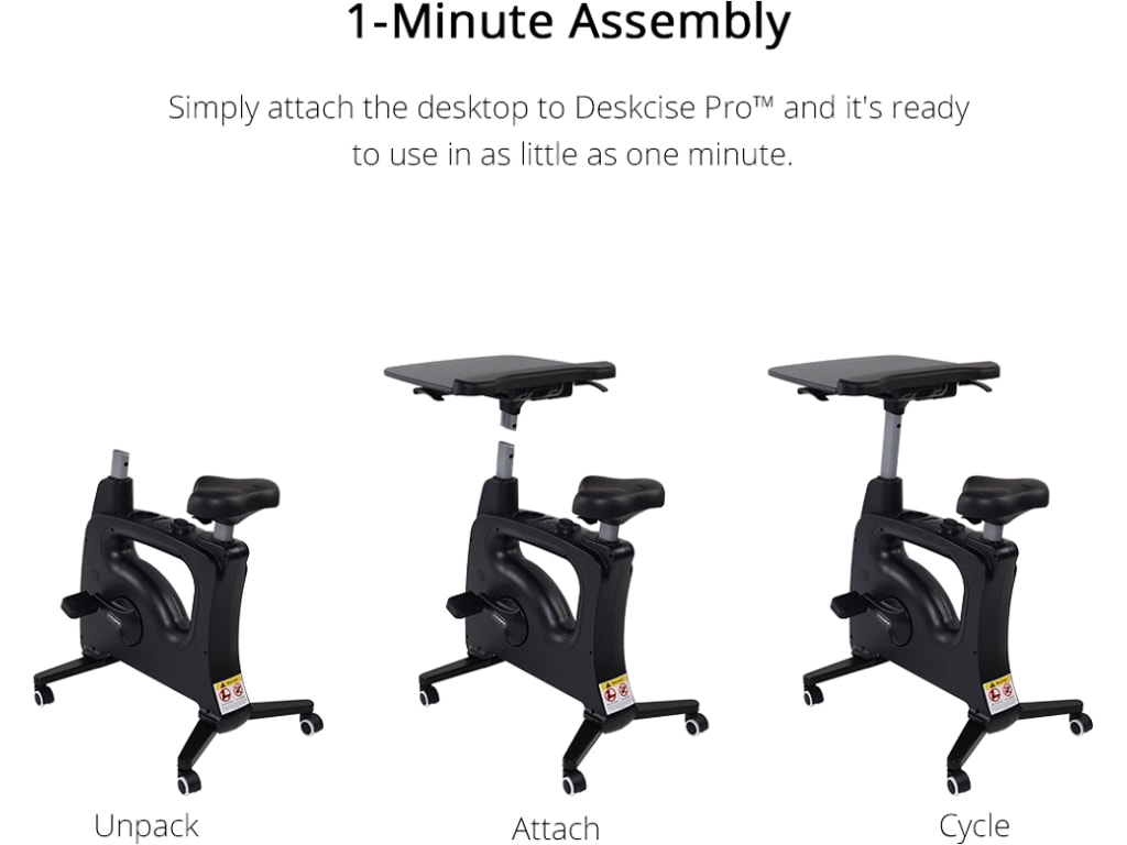 Loctek Deskcise Pro FlexiSpot Desk Bike – Active Goods