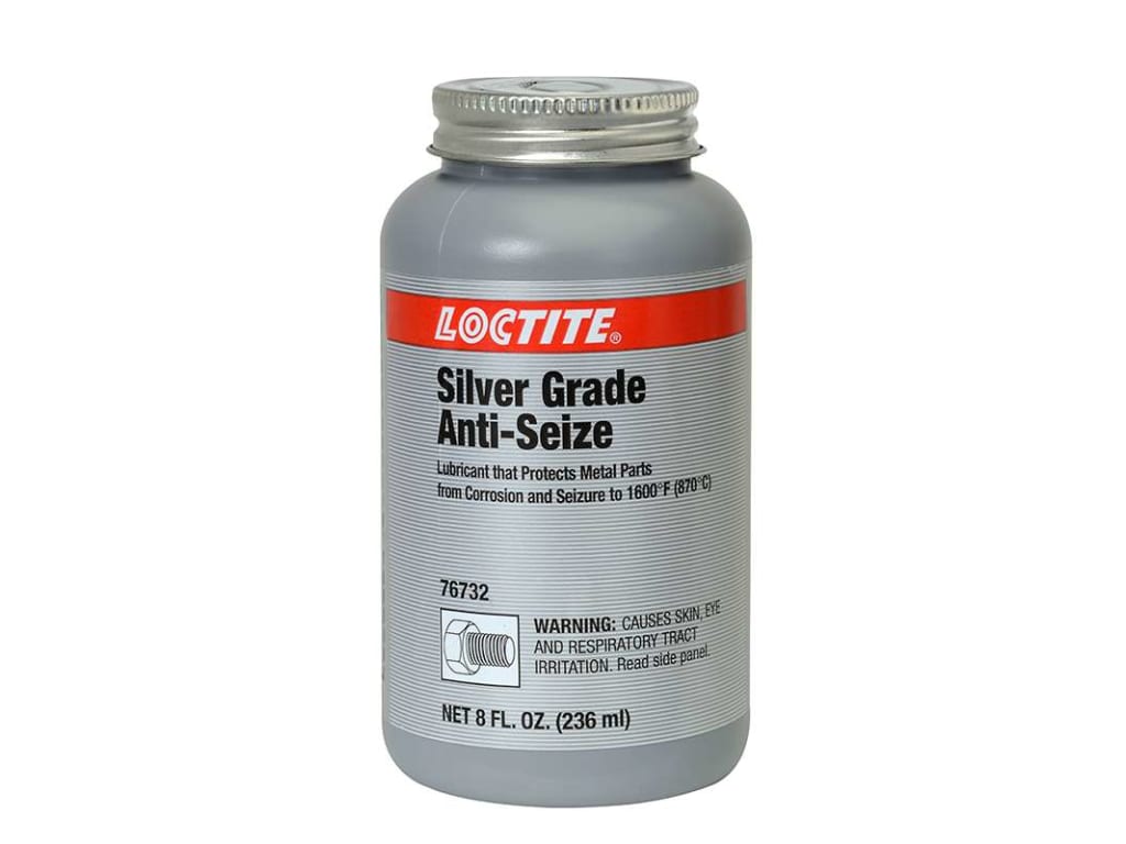 Loctite 199012 LB 8150 Silver Grade AntiSeize, 8 oz., Brush Top