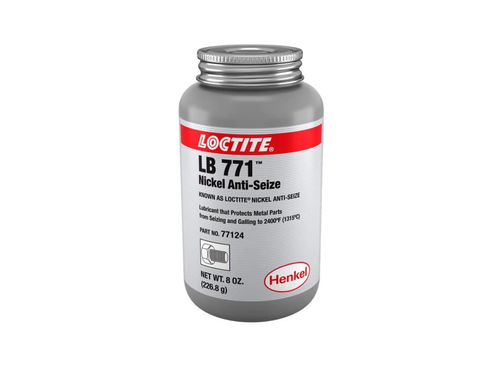 Loctite 235028 LB 771 Nickel AntiSeize Lubricant, 8 oz Bottle