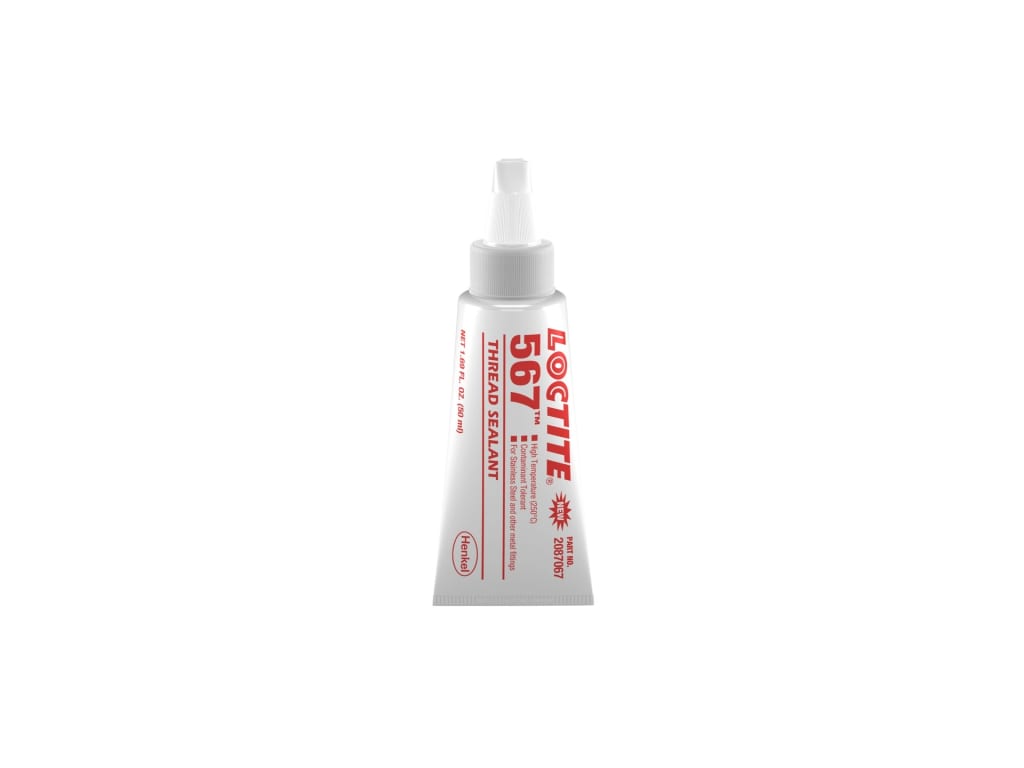 Loctite 2087067 567 High Temperature Thread Sealant, 50 ml Tube