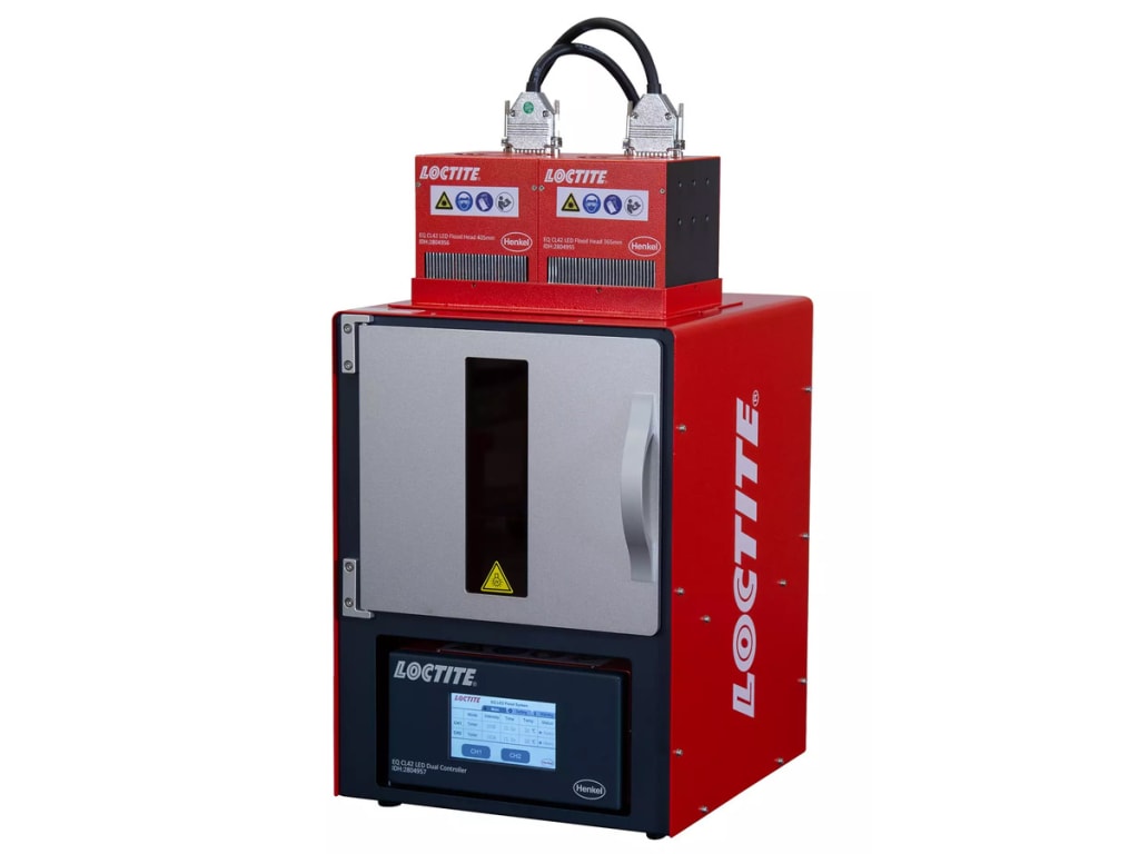 Red Loctite Machine Loctite 2804959 - CL42 LED Flood Curing Chamber | TEquipment