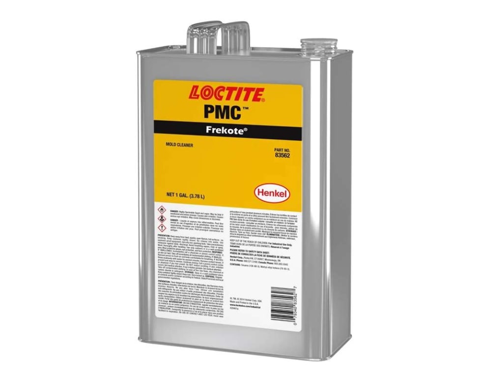 Loctite 420461 Mold Release Cleaner, Liquid, 1 Gal Can, Solvent Blend