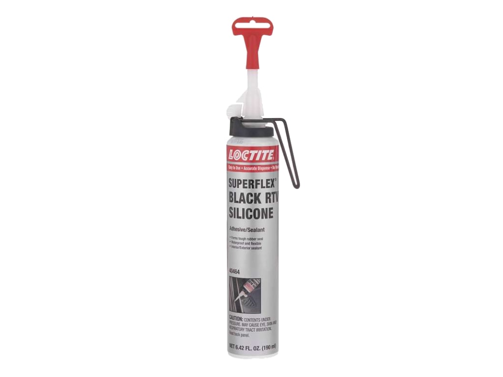 Loctite 743519 Superflex Black RTV, Silicone Adhesive Sealant, 190 ml