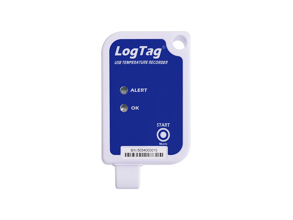 LogTag USRIC-4 Single-Use USB Temperature Logger, A-Type Plug