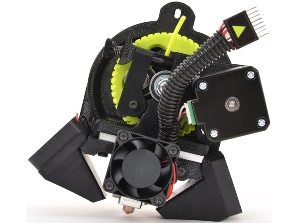 Lulzbot 3d Printers Taz Single Extruder Tool Head V2 1 Techedu