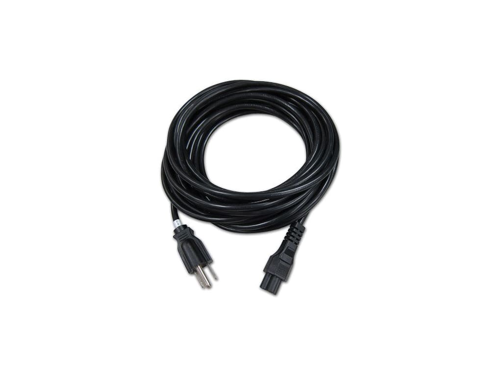 Lumens DCA13 DC Power Cord, 3 Pins 25ft (Black) Touchboards