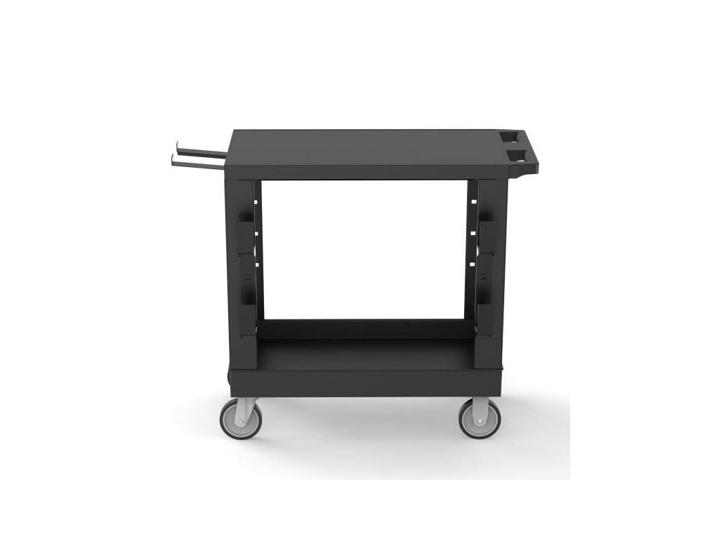 Luxor [EC11-B-TOOLBOX] 32 X 18 Tub Cart - Two Shelves With Toolbox 32 X - View #4