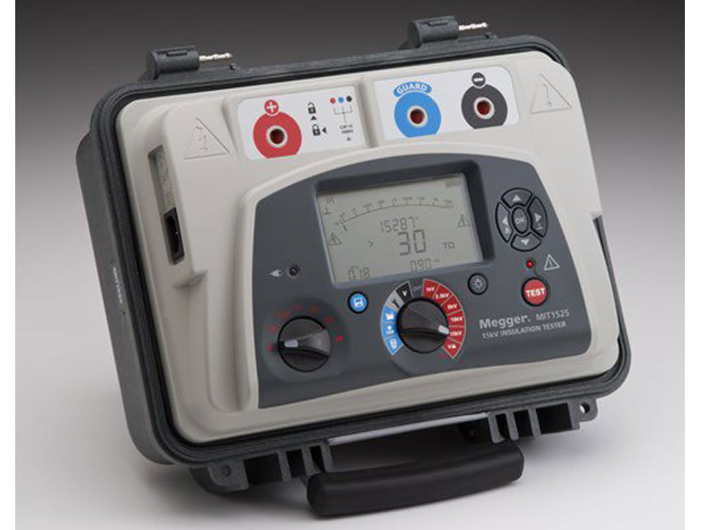 Megger MIT1525US 15 kV Industrial Insulation Tester TEquipment