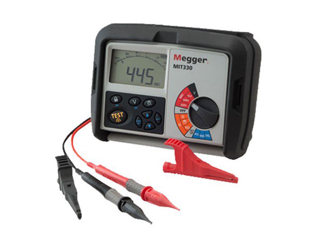 Megger MIT300 EN Analog Digital Megger Insulation Tester 250V And megger-mit300-en-analog-digital-megger-insulation-tester-250v-and