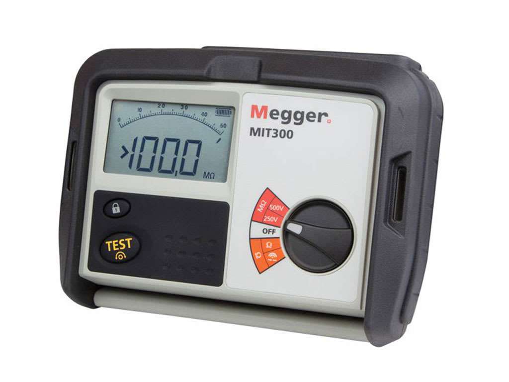 Megger MIT300EN Analog/Digital Megger Insulation Tester 250V and