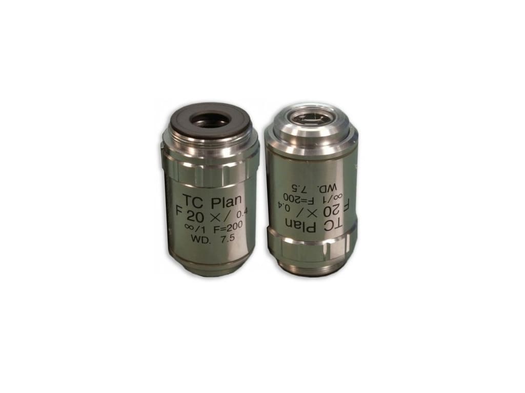 Meiji Techno MA851 TC Plan Achromat F20X objective Infinity | TEquipment