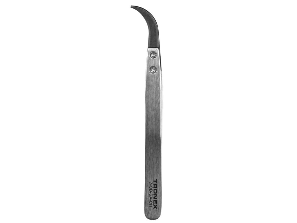 Tronex 2A-CB-SA Precision Tweezers With Replaceable Tips