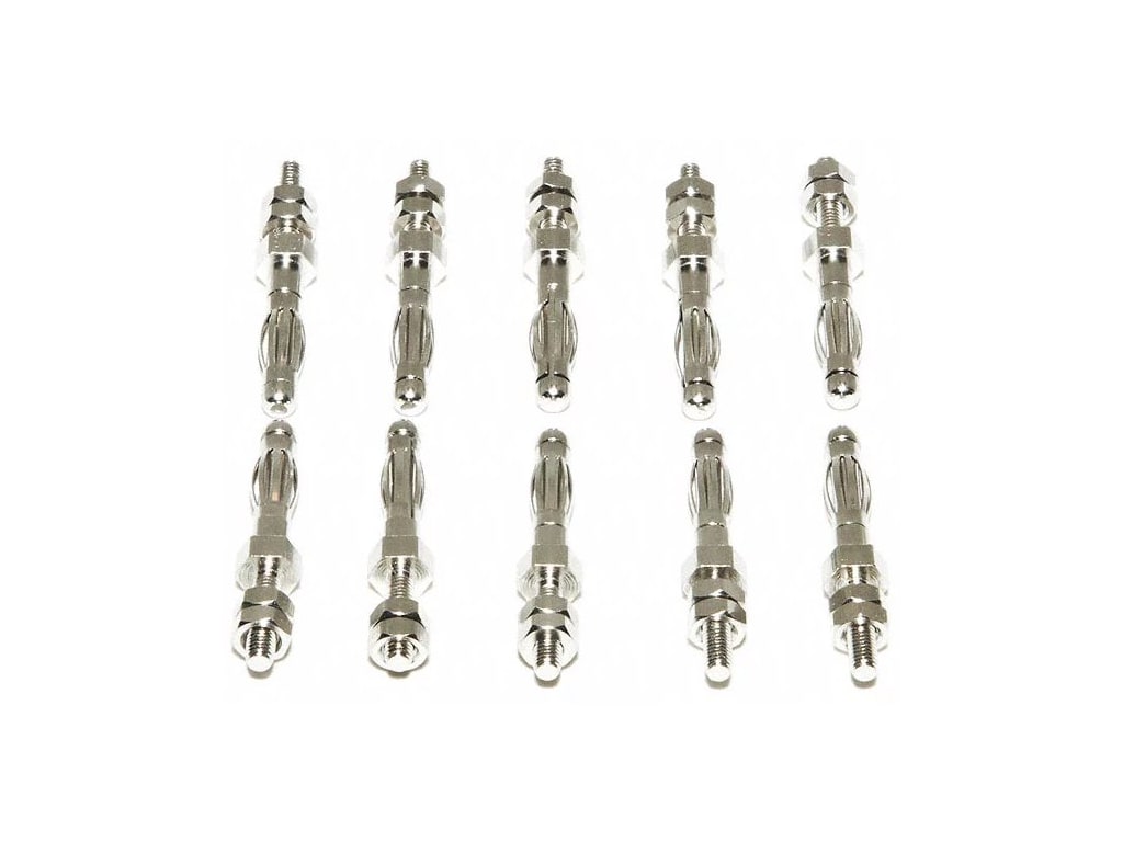 Mueller Electric BUP72918 Threaded Banana Plug M3 10PK TEquipment