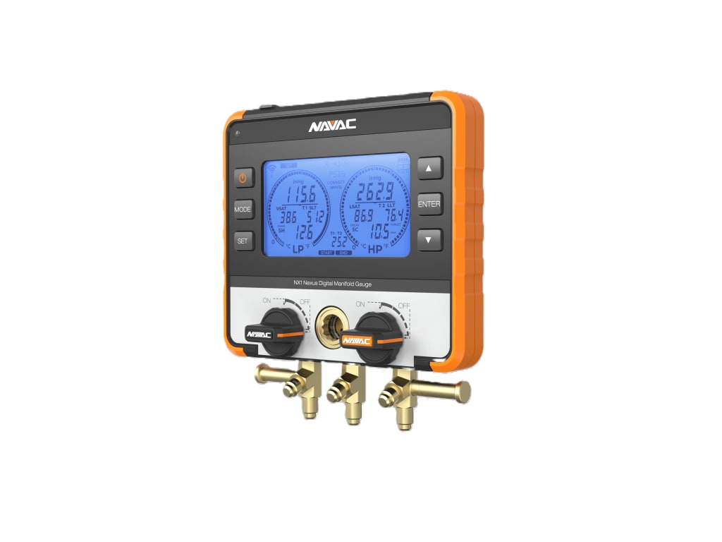 NAVAC NX1 Nexus Digital Manifold Gauge (3 Port) TEquipment
