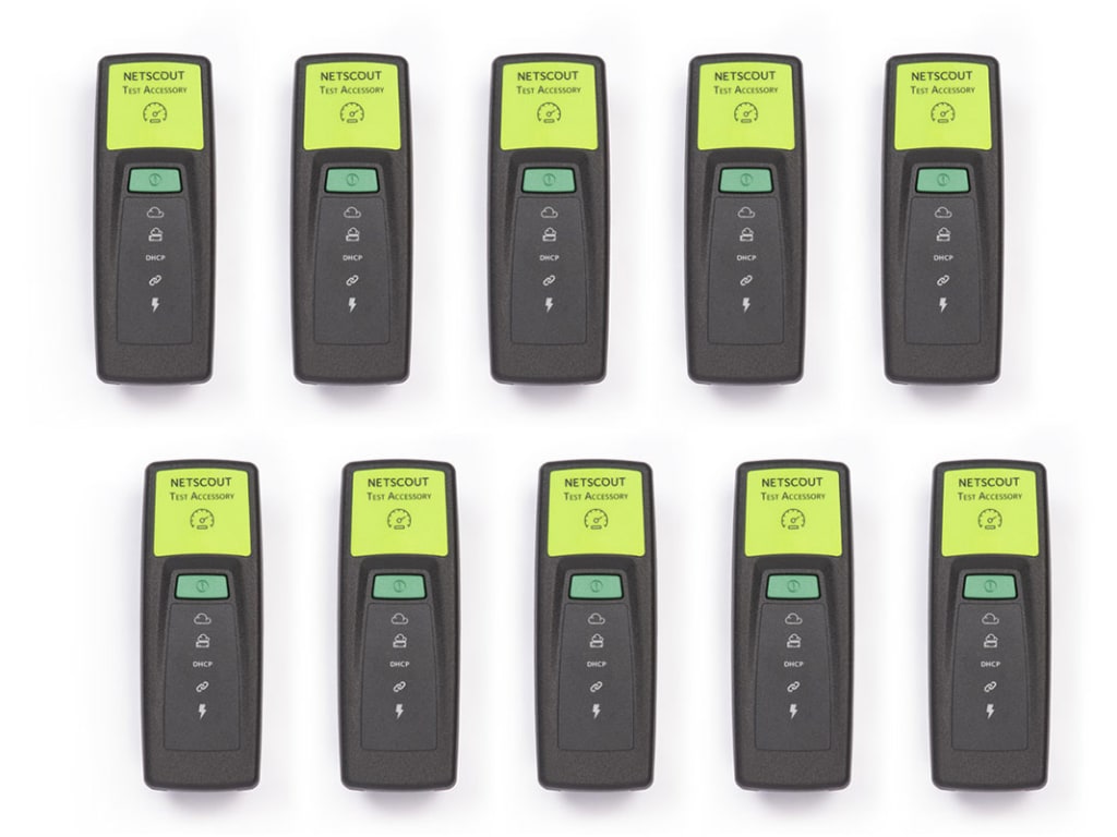 NetScout TEST-ACC-10PK Test Accessories for Use with AirCheck G2 ...