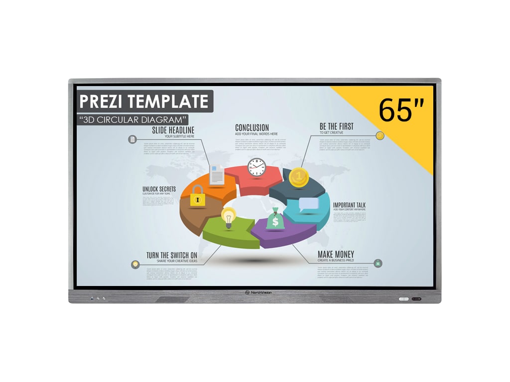 Northvision A6510 65 Ultra Hd 4k Visionboard Advanced Interactive