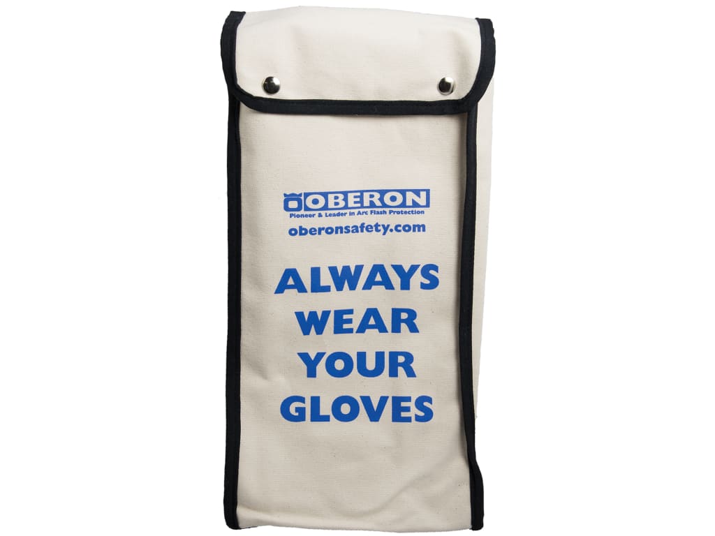 Oberon GLOVEBAGCNVS16 Rubber Electrical Glove Bag TEquipment